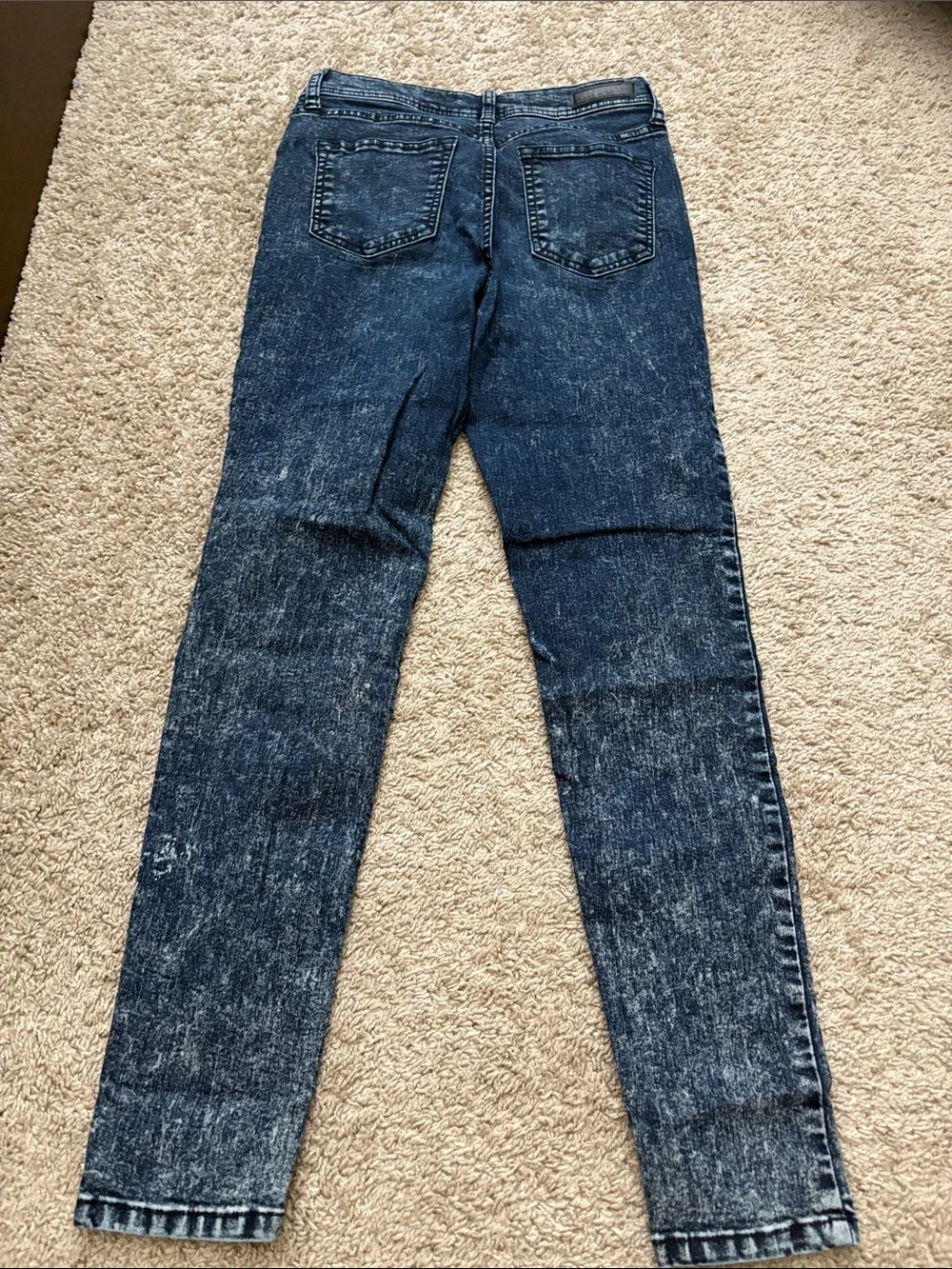 Sneak Peek Dark Blue Skinny Jeans